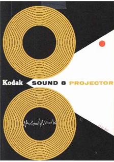 Kodak Sound 8 manual. Camera Instructions.